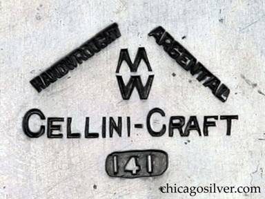 Cellini aluminum bowl mark