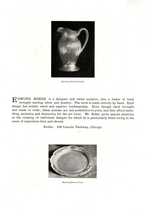 1917 Edmund Boker ad