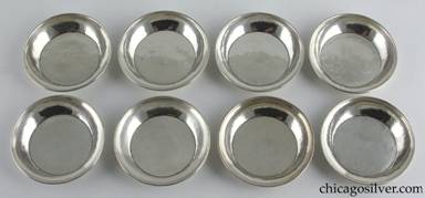 Clemens Friedell silver nut dishes