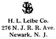 H. L. Leibe Co. jewelry mark