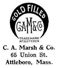 C. A. Marsh & Co. jewelry mark