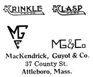 MacKendrick, Guyot & Co. jewelry mark
