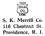 S. K. Merrill Co. jewelry mark