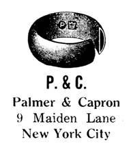 Palmer & Capron jewelry mark