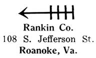 Rankin Co. jewelry mark