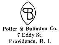 Potter & Buffinton Co. jewelry mark