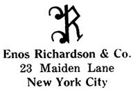 Enos Richardson & Co. jewelry mark