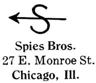 Spies Bros. jewelry mark