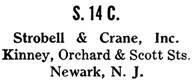 Strobell & Crane jewelry mark