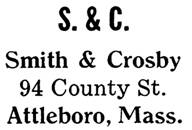Smith & Crosby jewelry mark