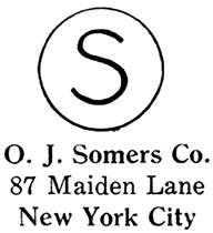 O. J. Somers Co. jewelry mark