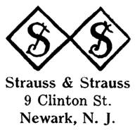 Strauss & Strauss jewelry mark