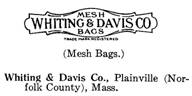 Whiting & Davis Co. jewelry mark