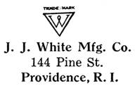 J. J. White Mfg. Co. jewelry mark