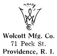 Wolcott Mfg. Co. jewelry mark