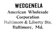 American Wholesale Corporation jewelry mark