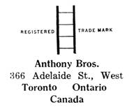 Anthony Bros. jewelry mark