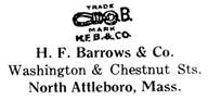 H. F. Barrows & Co. jewelry mark