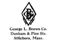 George L. Brown Co. jewelry mark