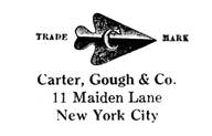 Carter, Gough & Co. jewelry mark