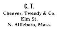 Cheever, Tweedy & Co. jewelry mark