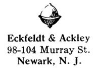 Eckfeldt & Ackley jewelry mark