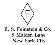E. S. Feinstein & Co. jewelry mark