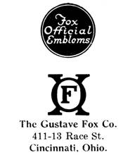 Gustave Fox Co. jewelry mark