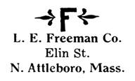 L. E. Freeman Co. jewelry mark