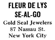 Gold Seal Jewelers jewelry mark