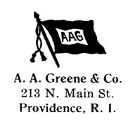 A. A. Greene & Co. jewelry mark