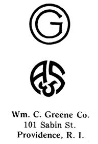 William C. Greene Co. jewelry mark