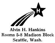 Alvin H. Hankins jewelry mark