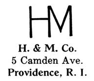 H. & M. Co. jewelry mark