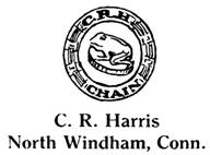 C. R. Harris jewelry mark