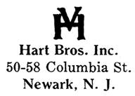 Hart Bros. jewelry mark