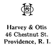 Harvey & Otis jewelry mark