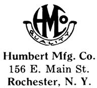 Humbert Mfg. Co. jewelry mark
