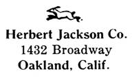 Herbert Jackson Co. jewelry mark