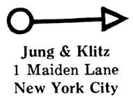 Jung & Klitz jewelry mark