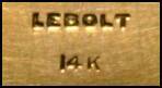 Lebolt gold mark