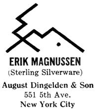 August Dingelden - Erik Magnussen silver mark