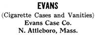 Evans Case Co. silver mark