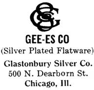 Glastonbury Silver Co. silver mark