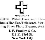 J. F. Fradley & Co. silver mark