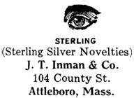 J. T. Inman & Co. silver mark