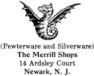 Merrill Shops silver mark