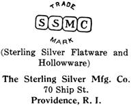 The Sterling Silver Mfg. Co. silver mark