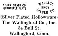 Wallingford Co. silver mark