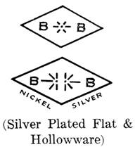 Benedict Mfg. Co. silver mark